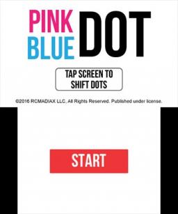 Pink Dot Blue Dot Title Screen